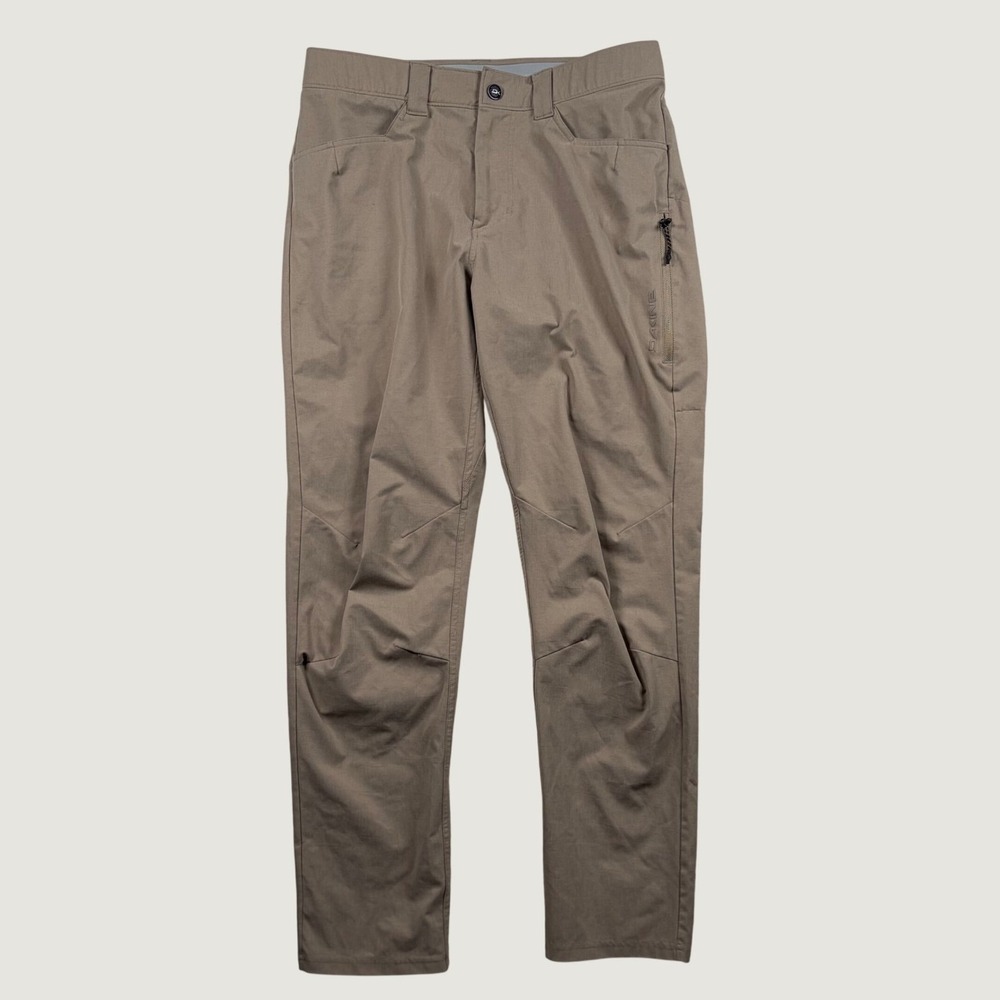 Dakine MTB Pants Mens Trail Riding Technical Trousers 32x32 Tan Mountain Biking